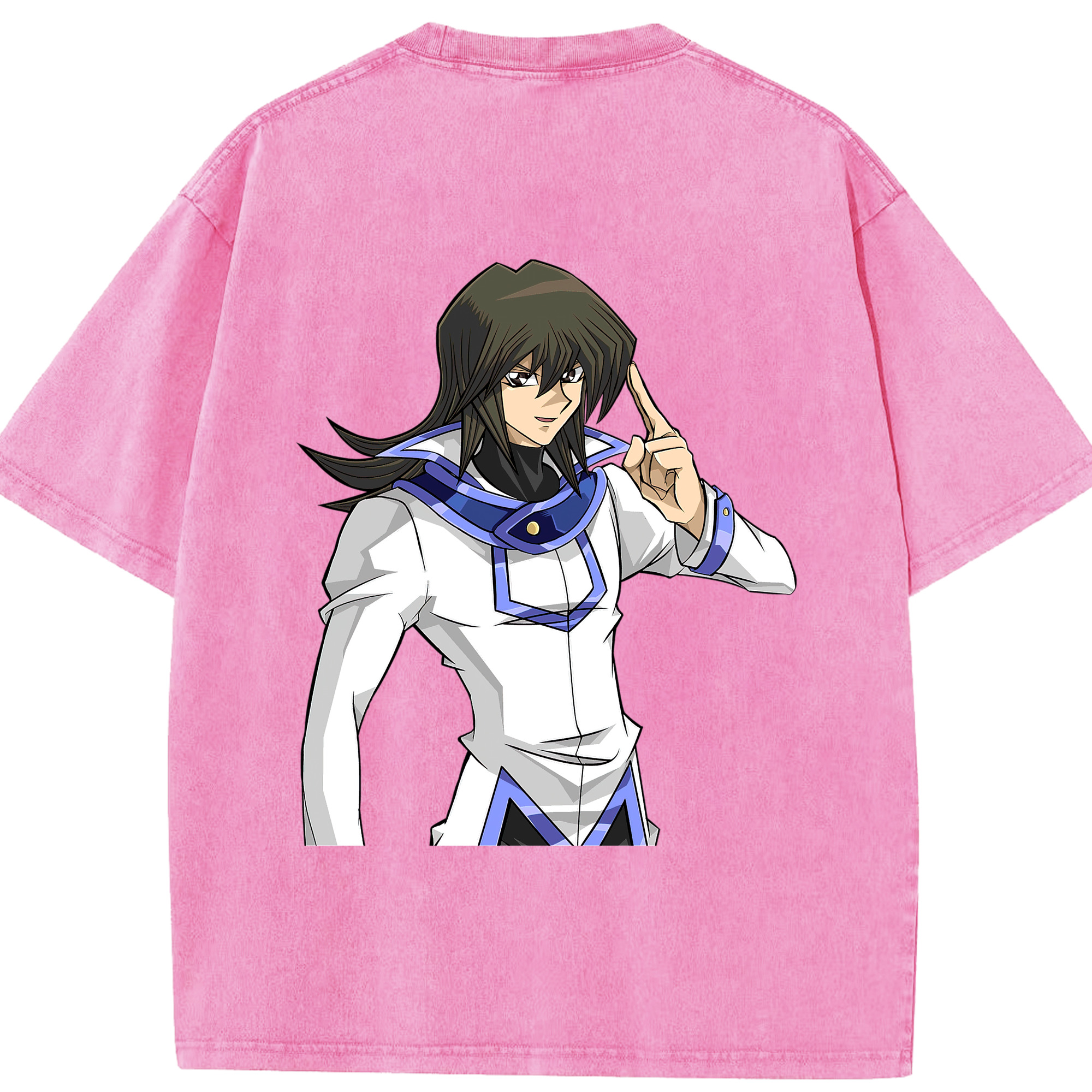 （画像用） 遊☆戯☆王 Yu-Gi-Oh! 綿100% ヴィンテージ風 半袖Tシャツ（背面プリント）
